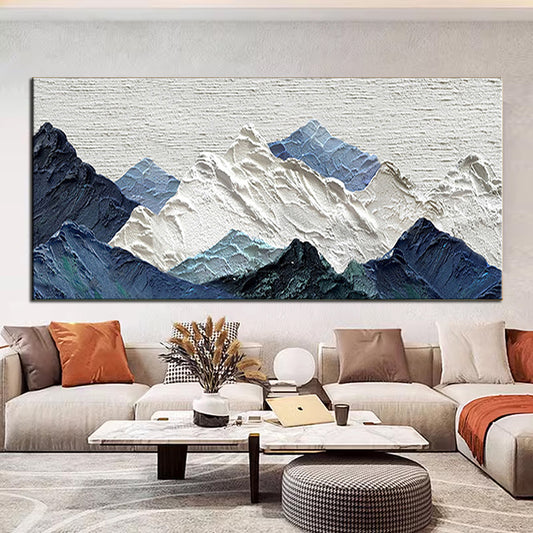 Blue and White Peaks